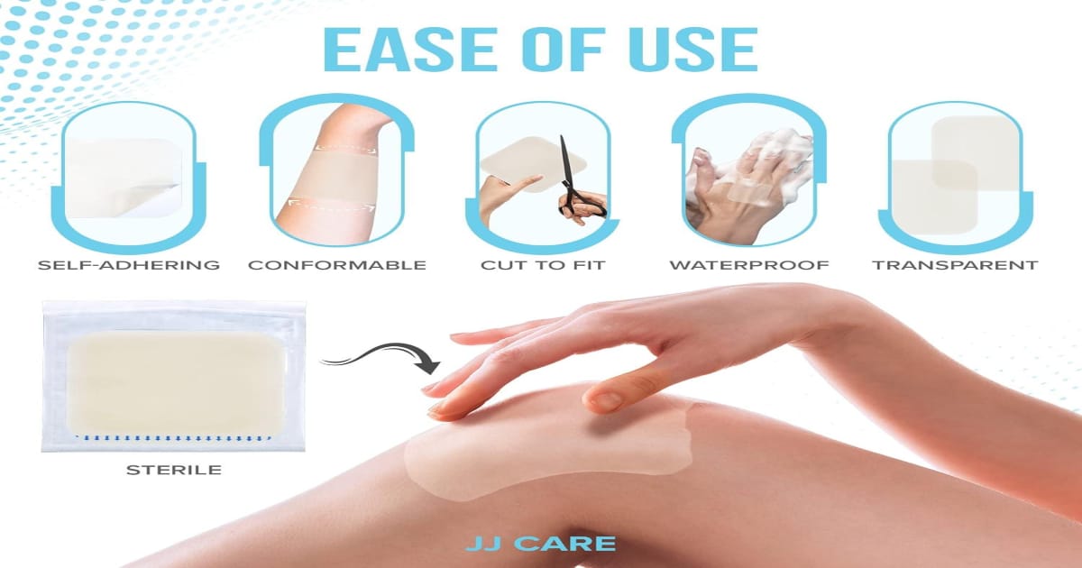 Hydrocolloid & waterproof dressings