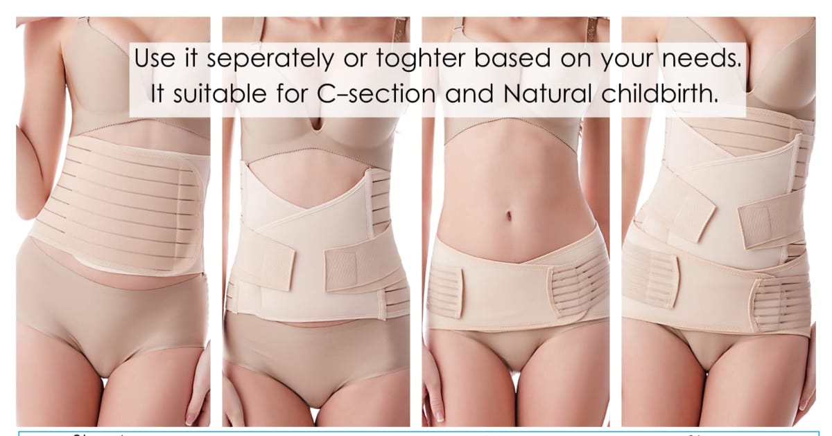 Postpartum recovery wraps